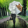 Finnish Spitz Print Umbrellas