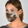 Basenji Print Face Mask