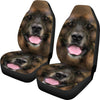 Leonberger Dog Print Car Seat Covers