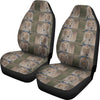 Saluki Dog Patterns Print Car Seat Covers