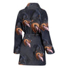 Amazing Beauceron Dog Patterns Print Women's Bath Robe