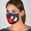 Teddy Guinea Pig Print Face Mask