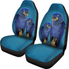 Cute Hyacinth Macaw Print Car Seat Covers