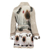 Himalayan guinea pig Print Women's Bath Robe