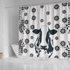 Cow Print Shower Curtain