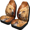 American Staffordshire Terrier Print Car Seat Covers