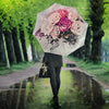 Rose Flower Watercolor Art Print Umbrellas