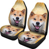 Shiba Inu Dog Print Car Seat Covers