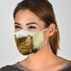 Toyger Cat Print Face Mask