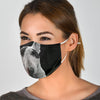 Bull Terrier Print Face Mask