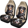Bernese Mountain Dog Print Car Seat Covers