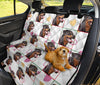 Rottweiler Print Pet Seat covers