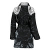 Snake Print Women's Bath Robe