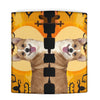 Pembroke Welsh Corgi Dog Print Women's Leather Wallet