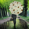 Wirehaired Vizsla Print Umbrellas