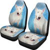 Bull Terrier Dog Print Car Seat Covers