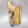 Lovely Cavapoo Dog Print Hooded Blanket