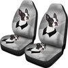 Amazing Boston Terrier Print Car Seat Covers