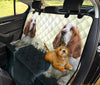 Basset Hound Dog Print Pet Seat Covers