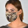 Labrador Retriever Puppy Print Face Mask