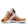 Lovely Soft-Coated Wheaten Terrier On Brown Print Running Shoes