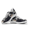 Aussiepoo Print On Black Running Shoes