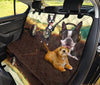 Boston Terrier DJ Print Pet Seat covers