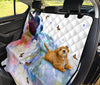 Boston Terrier Rainbow Print Pet Seat Covers