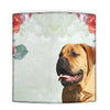 Bullmastiff Dog Print Women's Leather Wallet