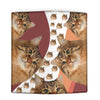 American Bobtail Cat Print Women's Leather Wallet