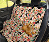 Basenji Dog Floral Print Pet Seat Covers