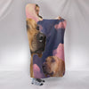 Rhodesian Ridgeback Dog Print Hooded Blanket