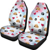 American Staffordshire Terrier Patterns Print Car Seat Covers