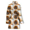 Amazing Tibetan Spaniel Patterns Print Women's Bath Robe