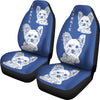 Yorkie Dog Print Car Seat Covers