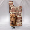 Cute Wirehaired Vizsla Dog Hooded Blanket