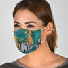 Abyssinian Cat Print Face Mask