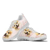 Pomeranian Dog Smiley Face Print Sneakers