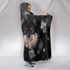Finnish Lapphund Dog Print Hooded Blanket
