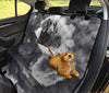 Boykin Spaniel On Black and White Print Pet Seat Covers