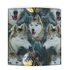 Siberian Husky Dog Print Women's Leather Wallet