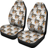 Australian Shepherd Dog Pattern Print Car Seat Covers