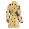 Labrador Patterns Print Women's Bath Robe