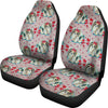 Cute Yorkie Dog Pattern Print Car Seat Covers