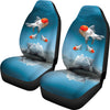 Oranda Fish Print Car Seat Covers