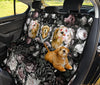 Golden Retriever Floral Print Pet Seat Covers