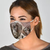 German Wirehaired Pointer Print Face Mask