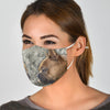 French Bulldog Print Face Mask