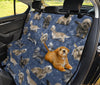 Dandie Dinmont Terrier Patterns Print Pet Seat Covers