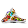 Multicolor Chiweenie Dog Print  Running Shoes